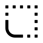 Radius Bottomleft SVG Icon